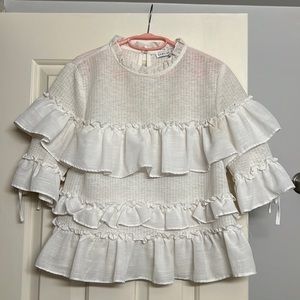 English Factory white blouse